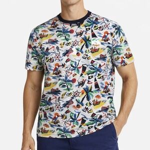 Polo RALPH LAUREN Classic Fit Polo Bear Jersey T-shirt Mens L Cotton Nautical